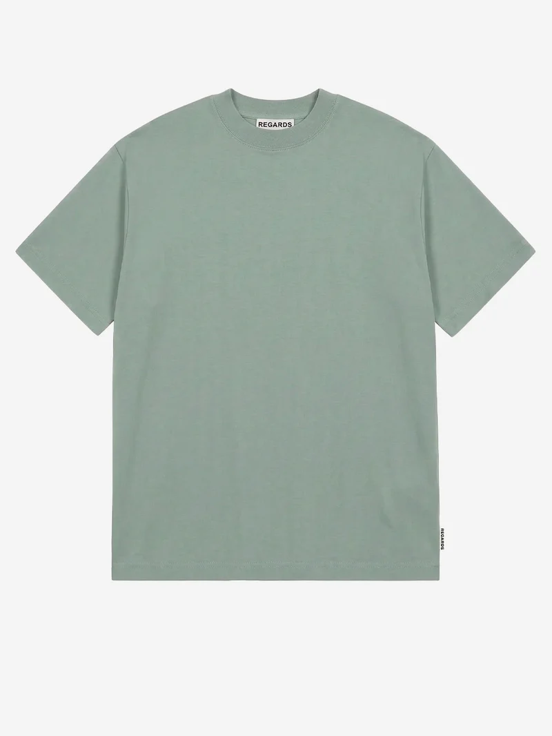 T-shirt verde relaxed fit