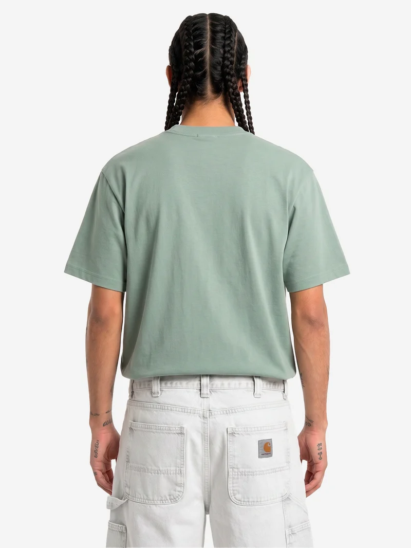 T-shirt verde relaxed fit