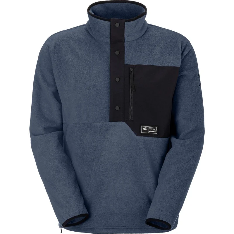 Scott Sco Pullover M's Escape Original Fleecepullover Herren dusk-blue