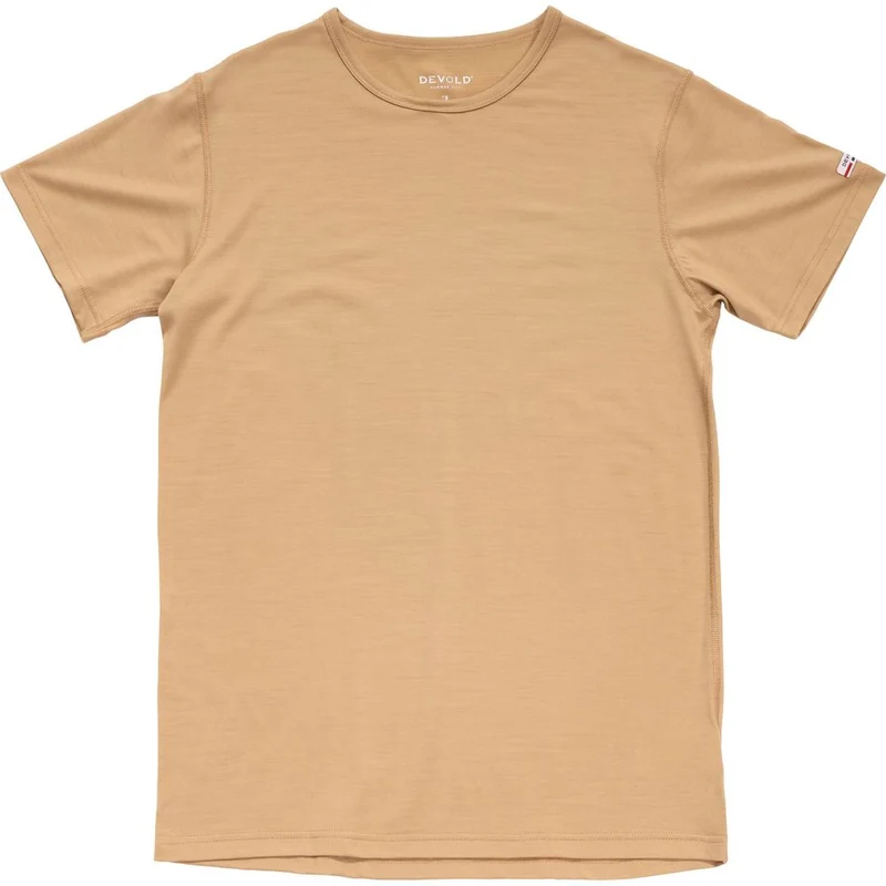 Devold Breeze Plus Merino 200 T-Shirt Herren Funktionsshirt oat