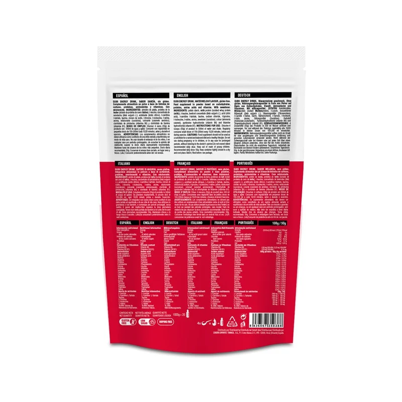 226ERS Sub 9 Energy Drink (38g Carbs)