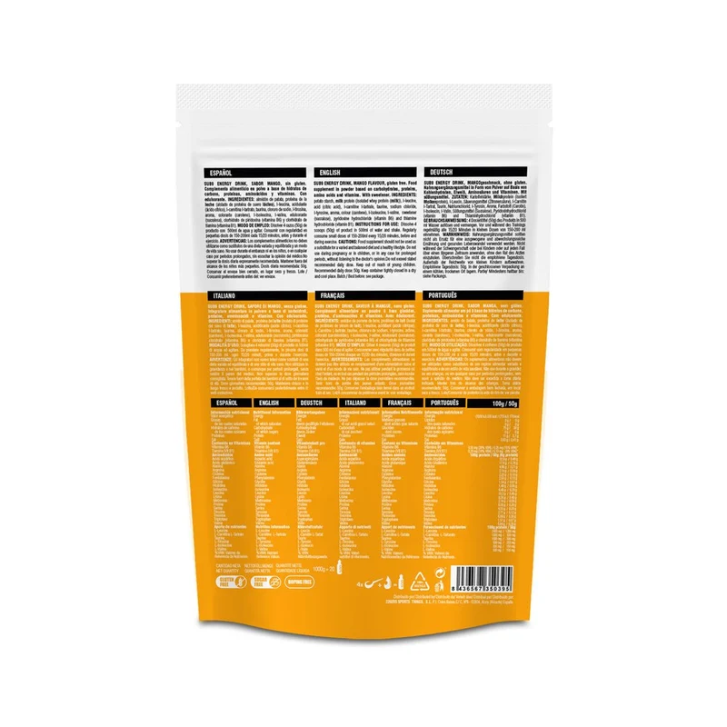 226ERS Sub 9 Energy Drink (38g Carbs)