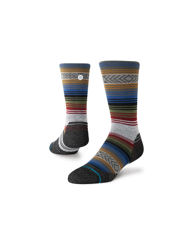 Stance Light Wool Crew Black / Red
