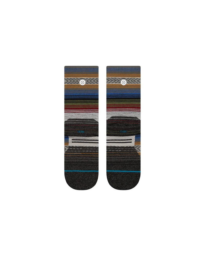Stance Light Wool Crew Black / Red