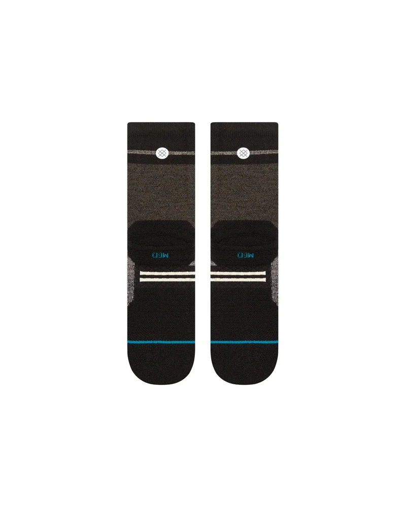 Stance Trenton Mid Wool Crew Black