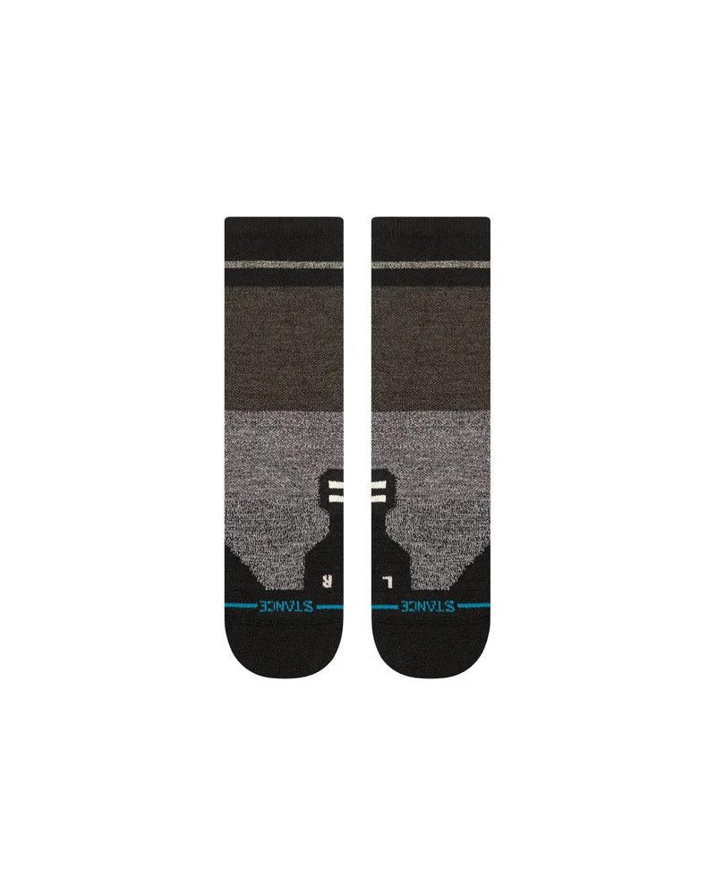 Stance Trenton Mid Wool Crew Black