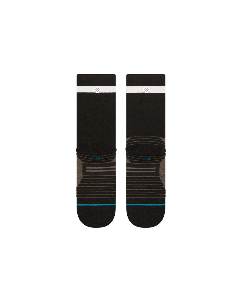 Stance Take Yur Time Light Wool Crew Washed Black