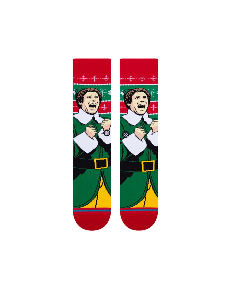 Stance Elf Cold Outside Red