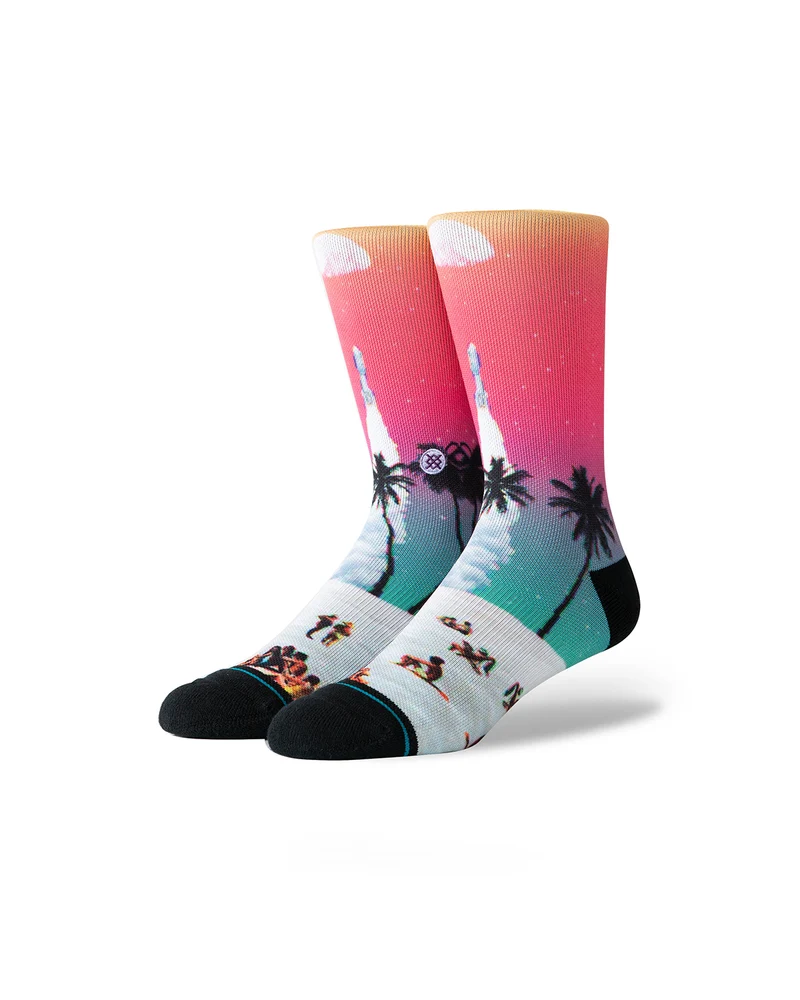 Stance Surfskate Moon Beach Fuchsia