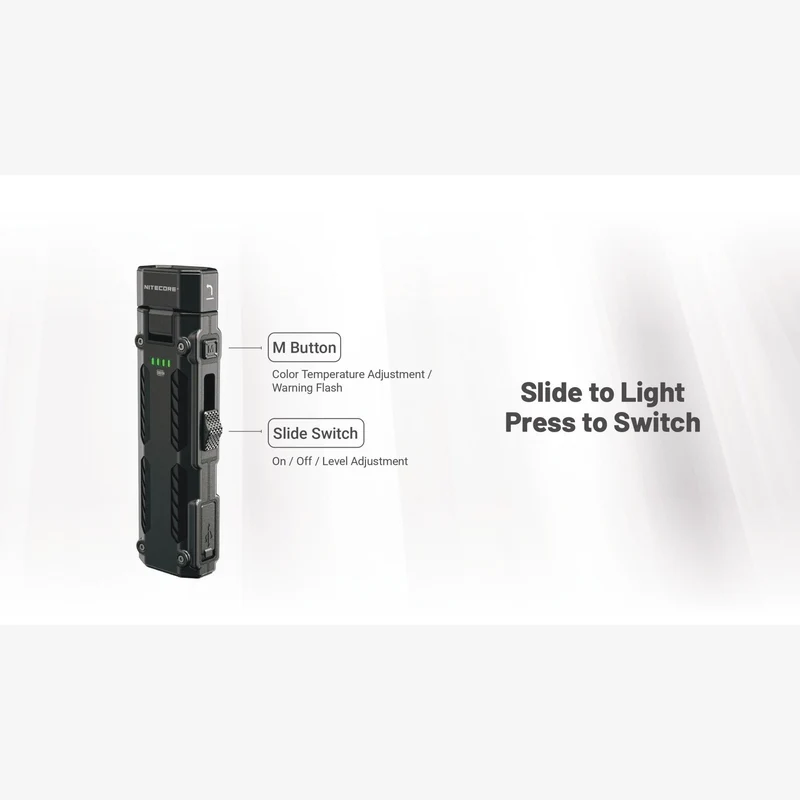 Nitecore | EDC09 | Zaklamp Oplaadbaar | 1600 Lumen