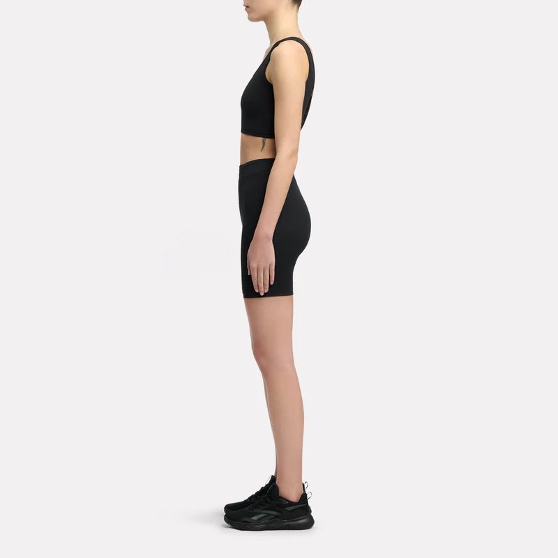 ID Train Rib Biker Shorts