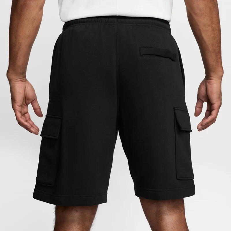 NIKE Club BB Cargo Shorts Herren knielang Fleece