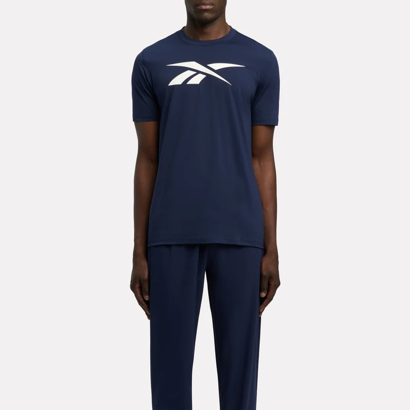 ID Train Logo Stretch Tech Men's T-Shirt