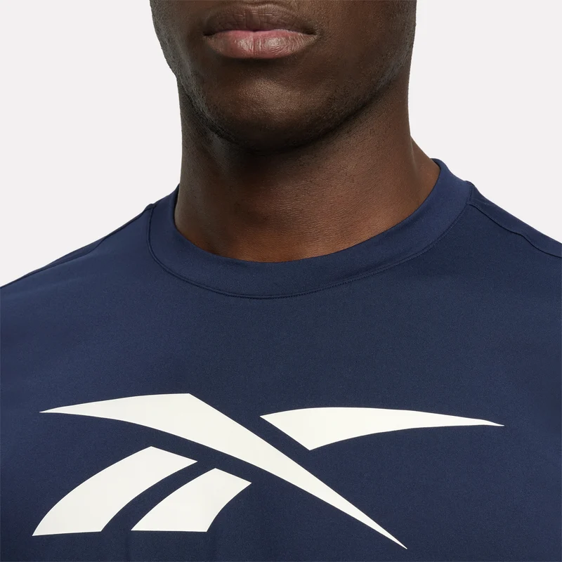 ID Train Logo Stretch Tech Men's T-Shirt