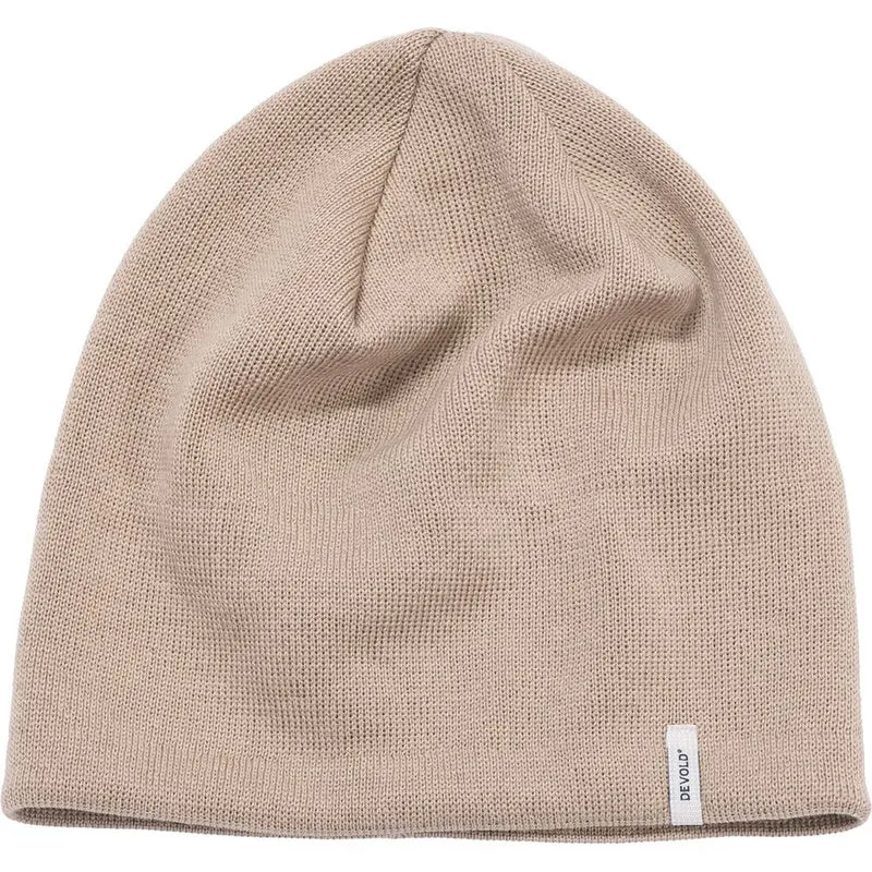 Devold Everyday Wool Beanie Mütze stone