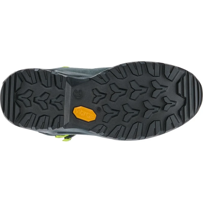 Lowa Wandax GTX Mid Jr Kinder Wanderschuh dunkelpetrol-limone