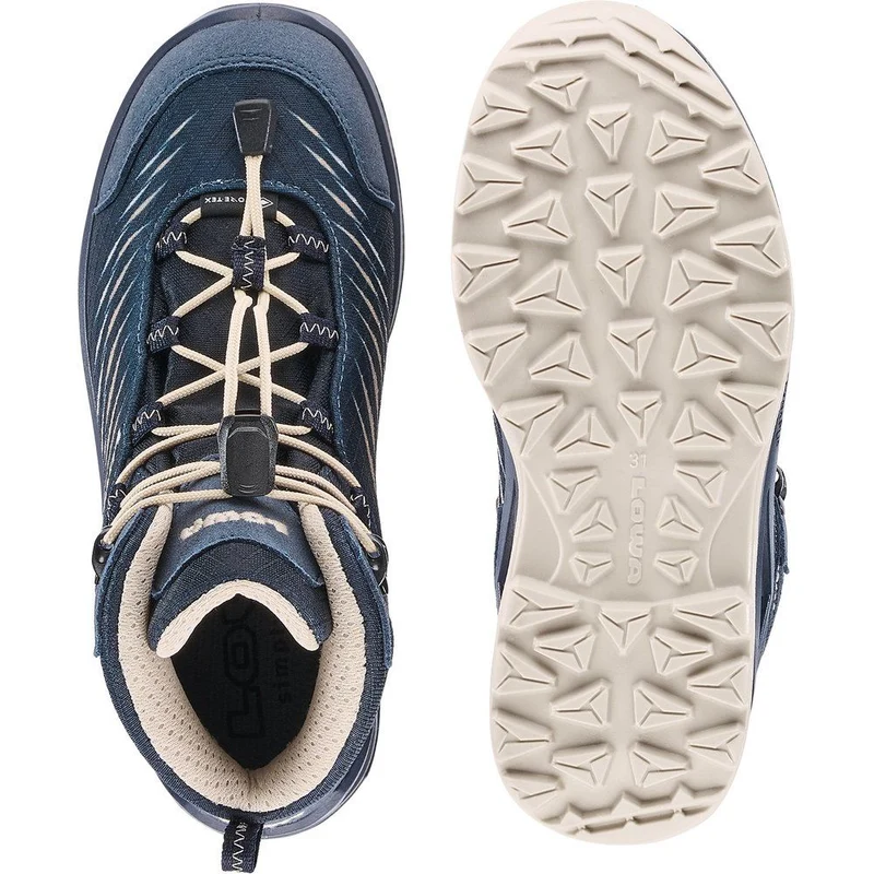 Lowa Zirrox II GTX Mid Jr Kinder Wanderschuh navy-dune