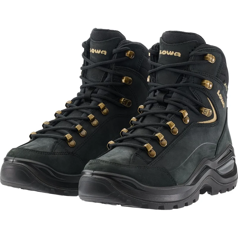 Lowa Renegade Evo GTX Mid Ws Damen Wanderschuh schwarz-champagner
