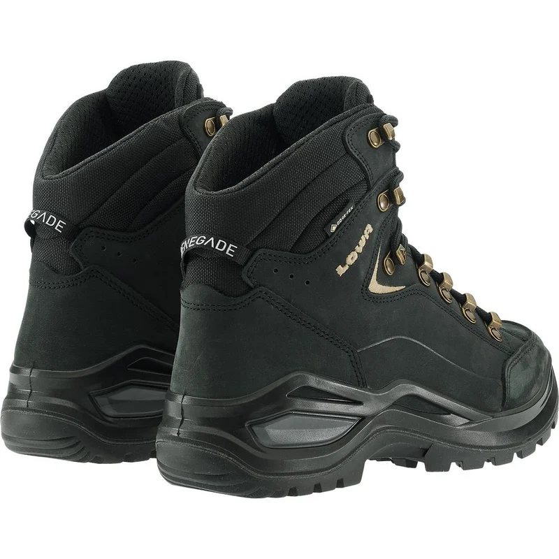 Lowa Renegade Evo GTX Mid Ws Damen Wanderschuh schwarz-champagner