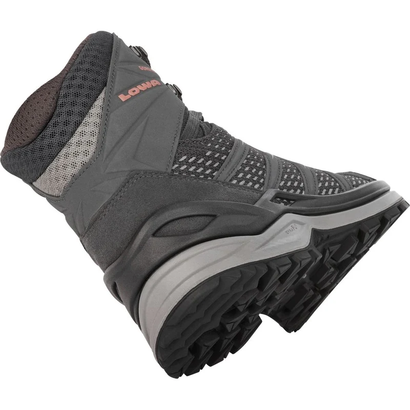 Lowa Innox Pro GTX Mid Ws Damen Wanderschuh anthrazit-rose