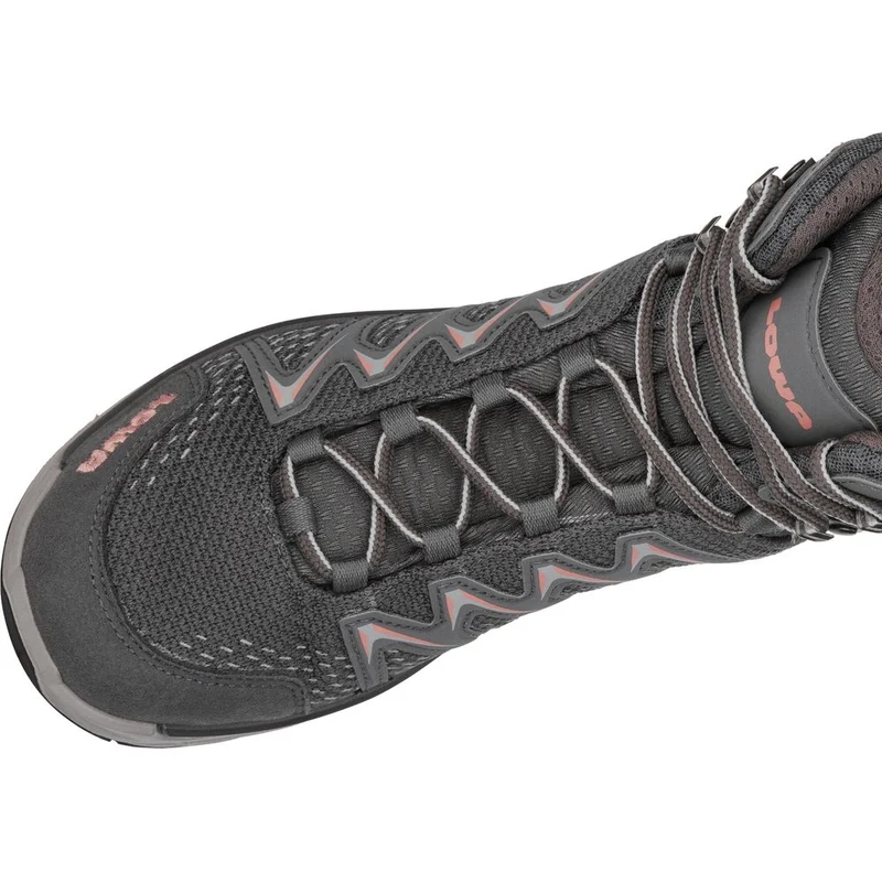 Lowa Innox Pro GTX Mid Ws Damen Wanderschuh anthrazit-rose