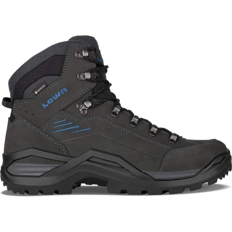 Lowa Renegade Evo GTX Mid Herren Wanderschuh anthrazit-stahlblau