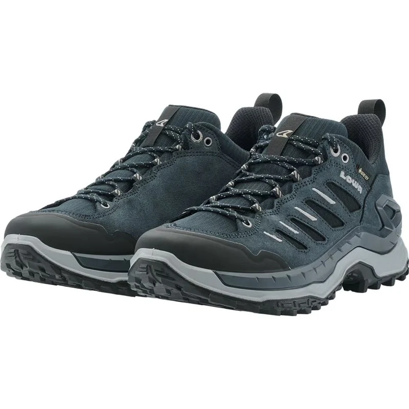 Lowa Innovo GTX Lo Herren Wanderschuh navy-grau