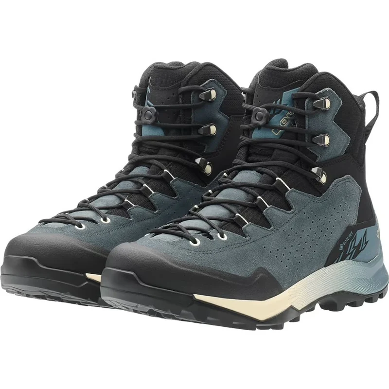Lowa Explorer GTX Mid Herren Wanderschuh schieferblau-schwarz