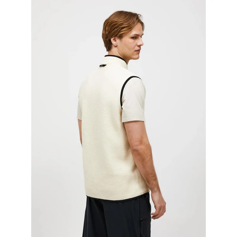 Peak Performance M NatureRush Pile Vest sand fog black Herren Weste