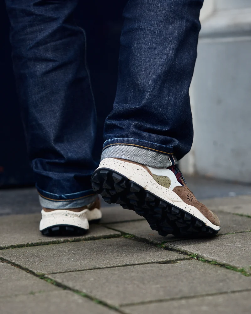 Flower Mountain Yamano 3 UNI Suede Nylon Brown / Navy