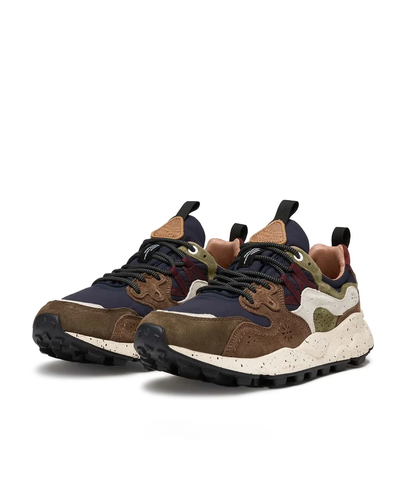 Flower Mountain Yamano 3 UNI Suede Nylon Brown / Navy