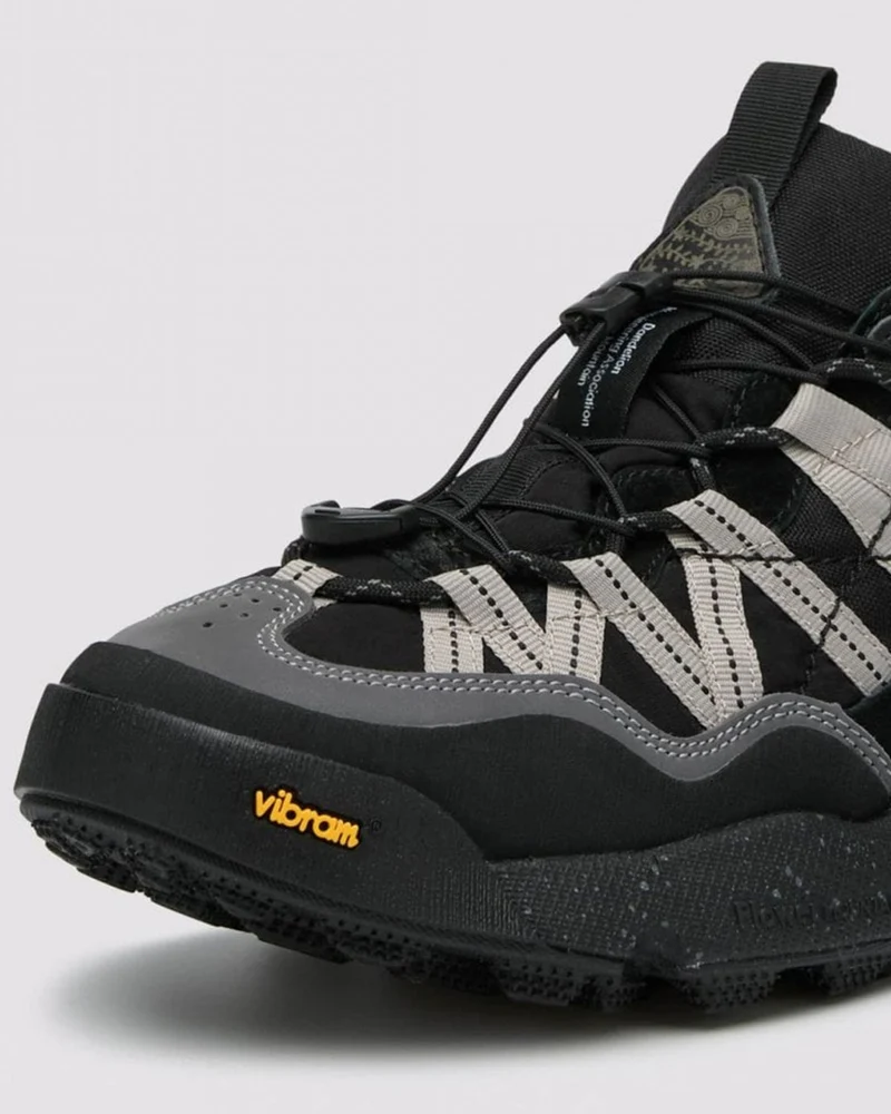 Flower Mountain Iwano 2 Man Suede Nylon Anthracite