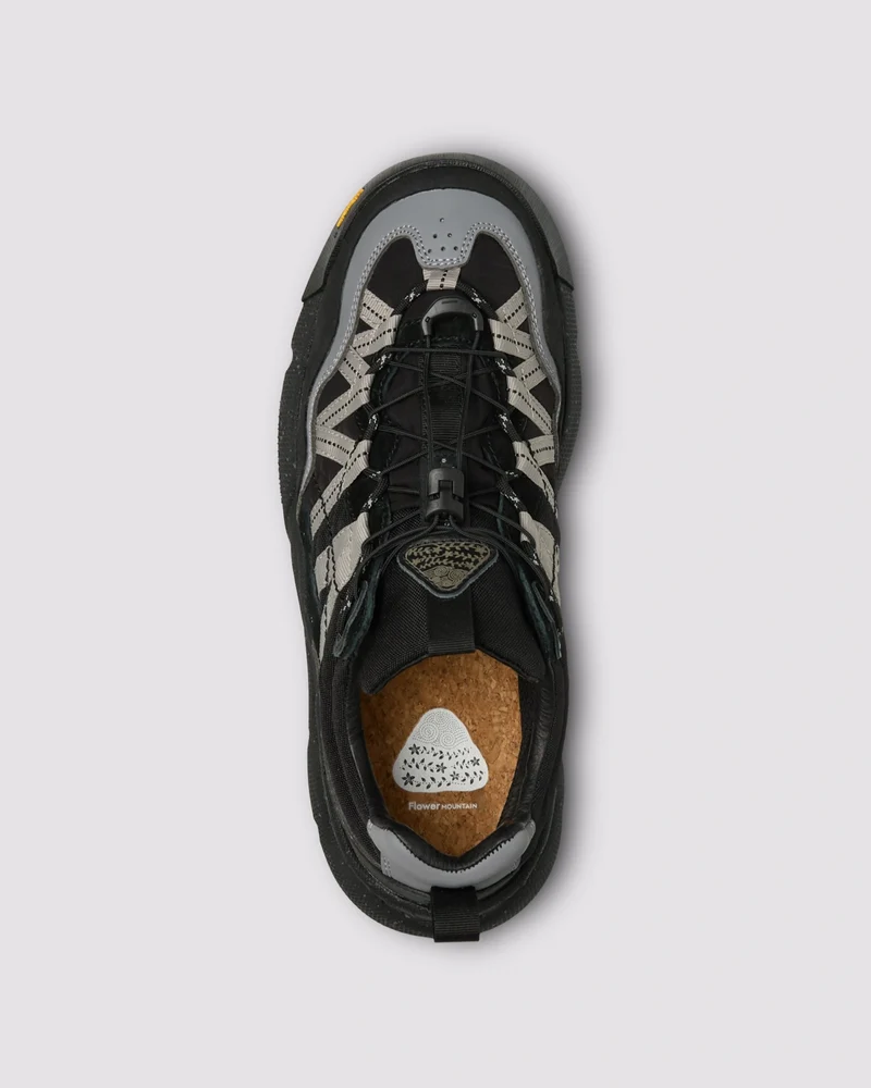 Flower Mountain Iwano 2 Man Suede Nylon Anthracite