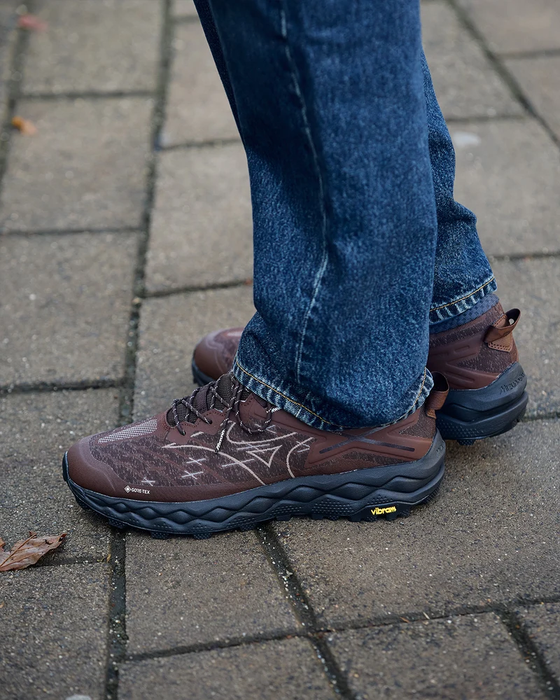 Mizuno Wave Mujin LS GORE-TEX Mole / Chicory Coffee