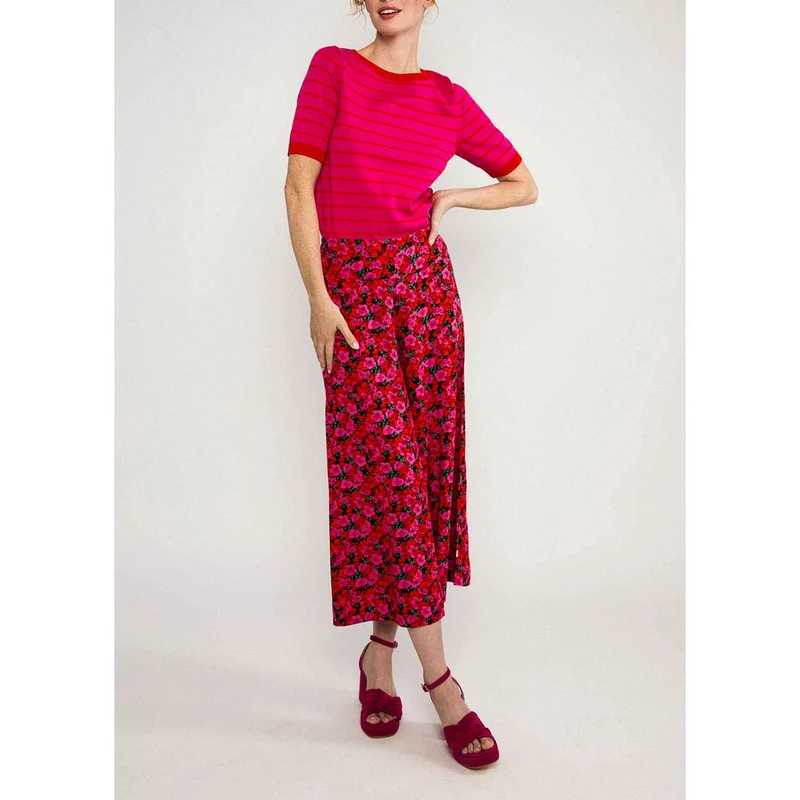 Blutsgeschwister In Full Bloom Damen Culotte Hose bed-of-primroses