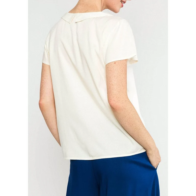 Blutsgeschwister Feed The Birds Damen Shirt budgie-feather-white