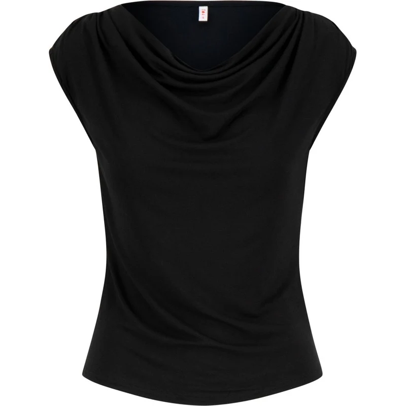 Blutsgeschwister Wishful Summer Waterfall Damen Shirt soot-black
