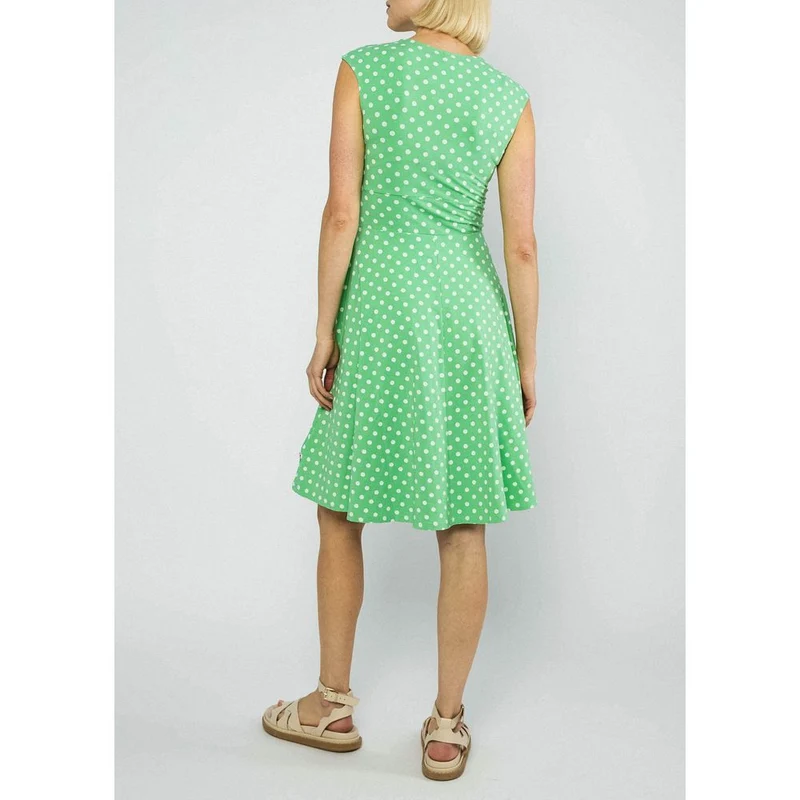 Blutsgeschwister Shalala Tralala In Love Damen Kleid favourite-green-dot