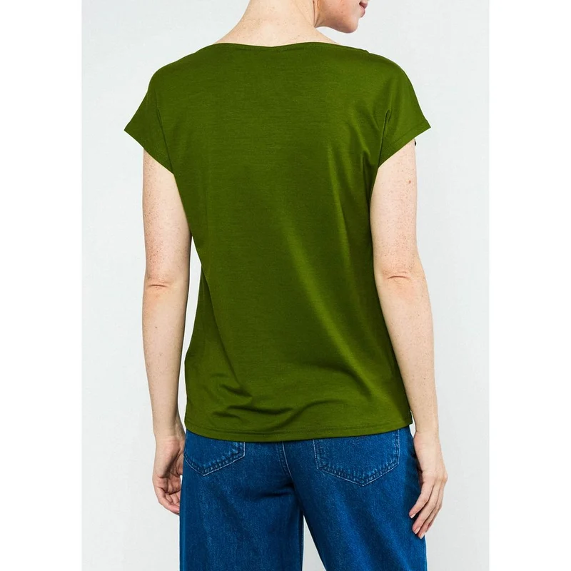 Blutsgeschwister Breezy Flowgirl Damen Shirt tropical-harmony-green