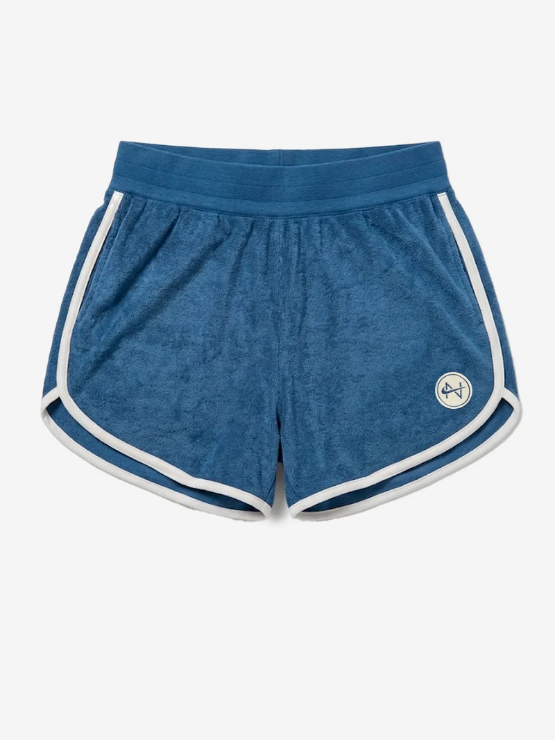 Shorts in misto cotone blu Chill Terry