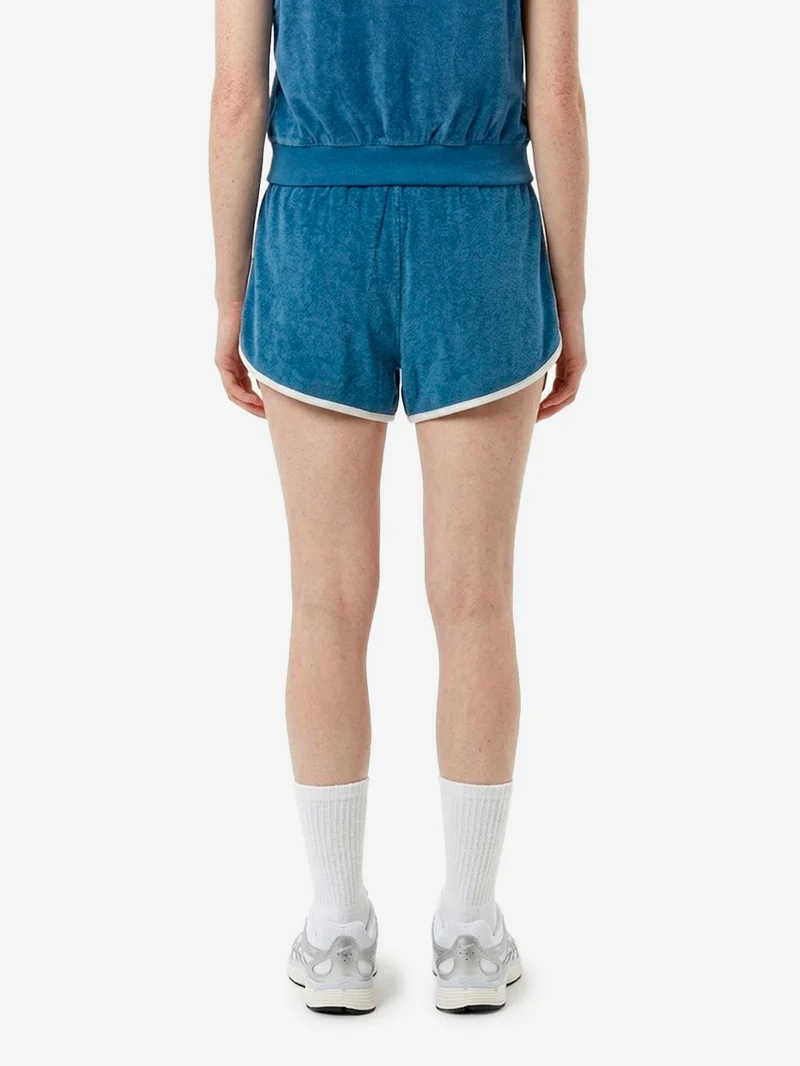 Shorts in misto cotone blu Chill Terry
