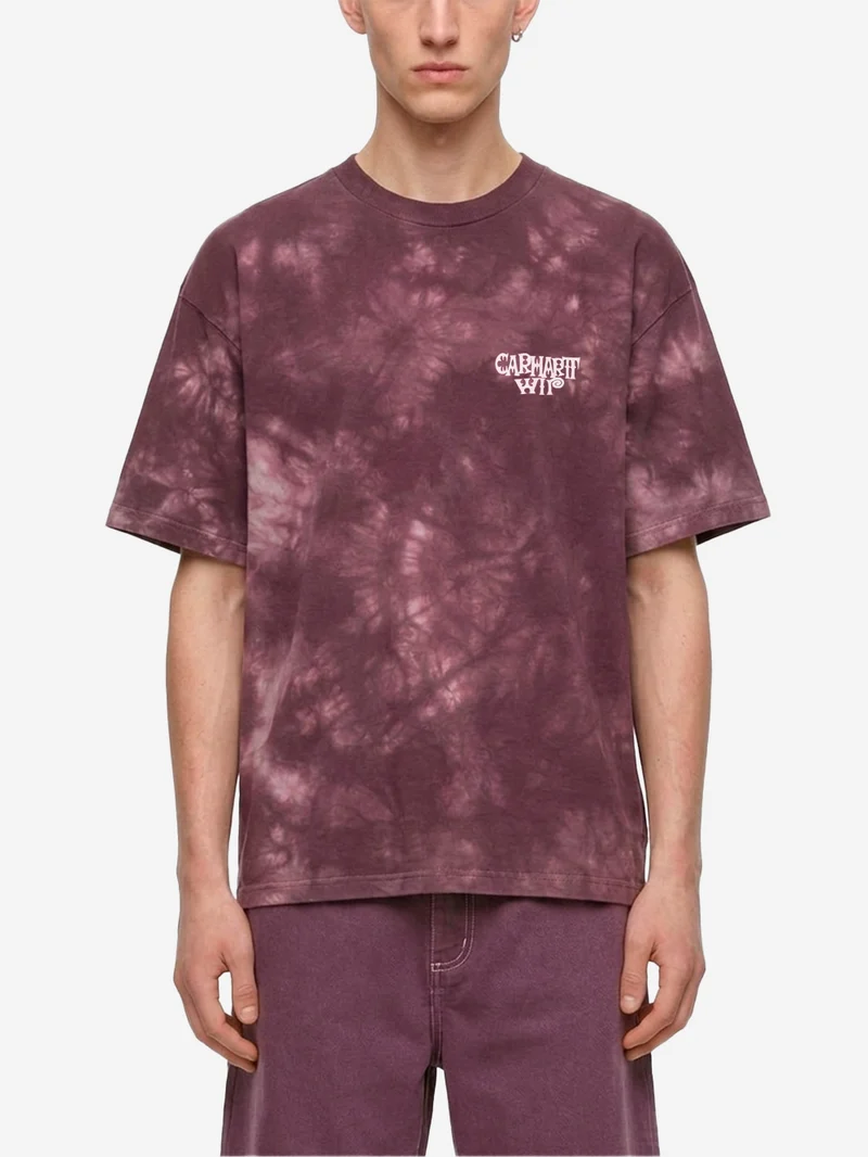T-shirt S/S 'Radiate' viola