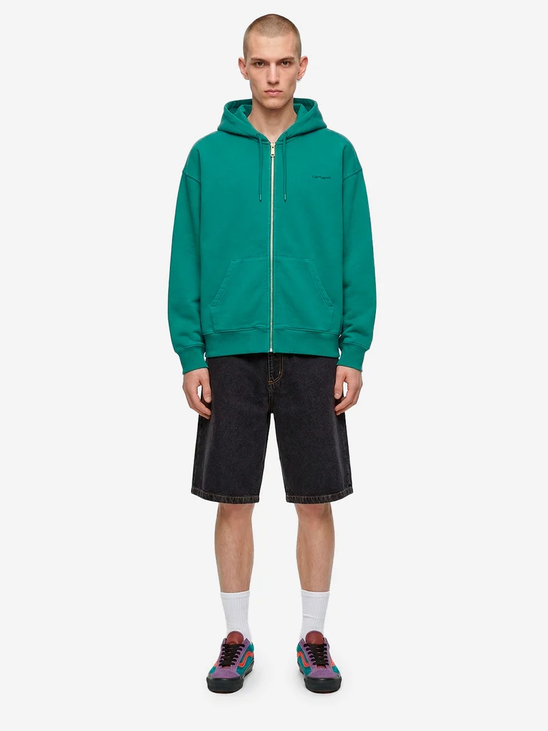 Felpa con cappuccio 'Benton Jacket' verde