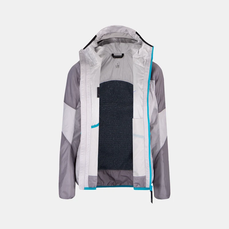 VERTIGO HYBRID HOODED JKT WOM.