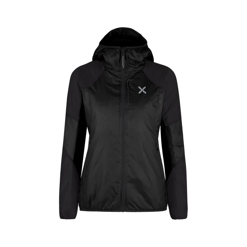 VERTIGO HYBRID HOODED JKT WOM.
