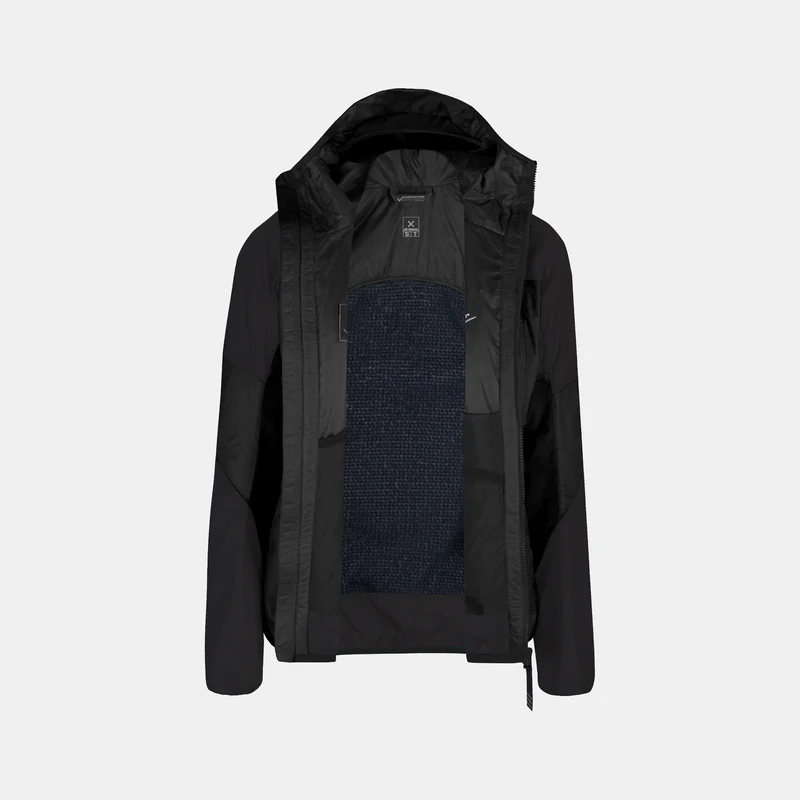 VERTIGO HYBRID HOODED JKT WOM.