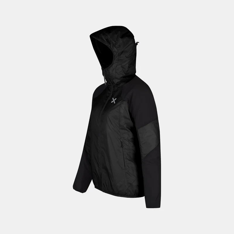 VERTIGO HYBRID HOODED JKT WOM.