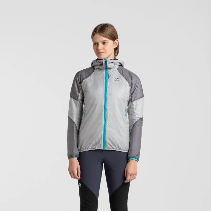 VERTIGO HYBRID HOODED JKT WOM.