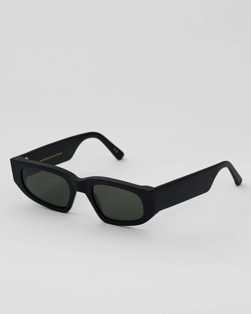 Monokel Eclipse Matt Black / Green Solid Lens