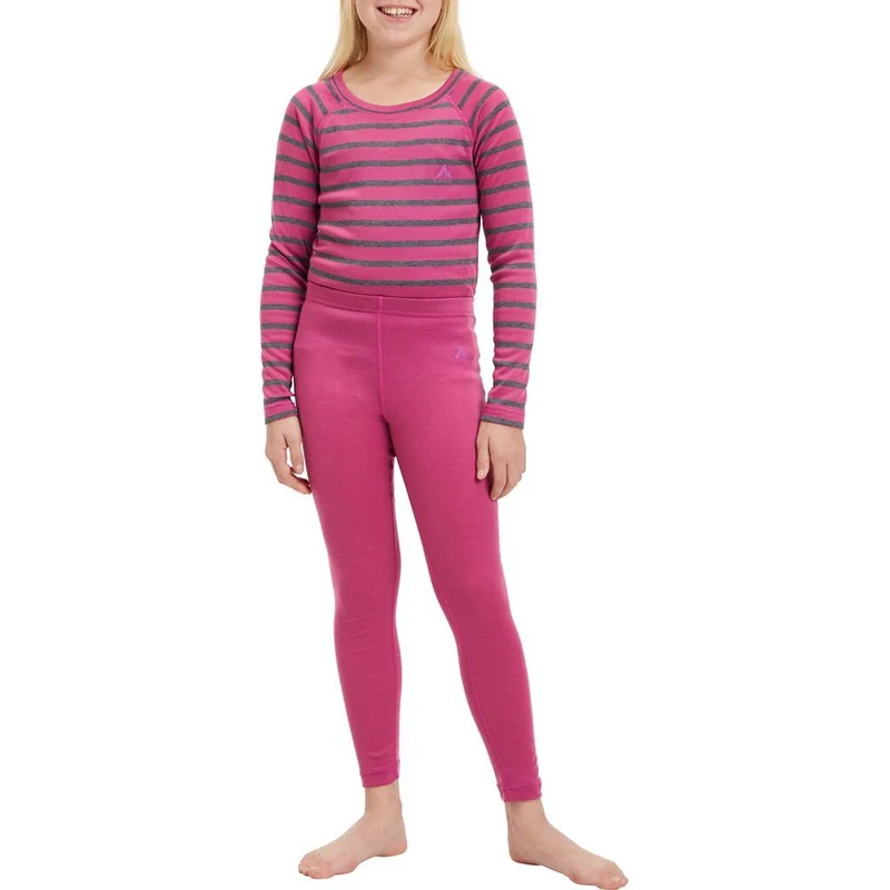 McKinley Kinder Funktionsunterwäscheset Yahto Iii/yaal III pink dark anthracite
